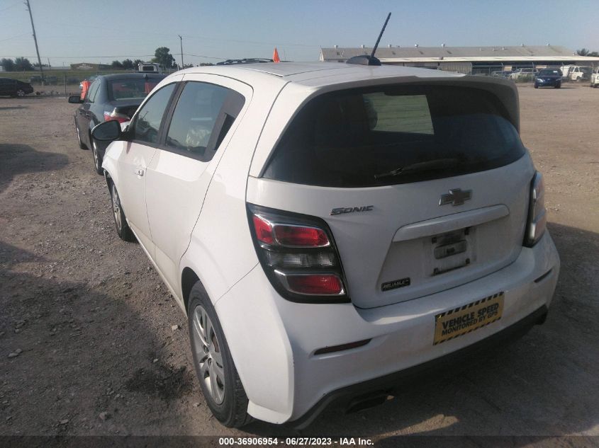 2017 CHEVROLET SONIC LT - 1G1JG6SH1H4175585