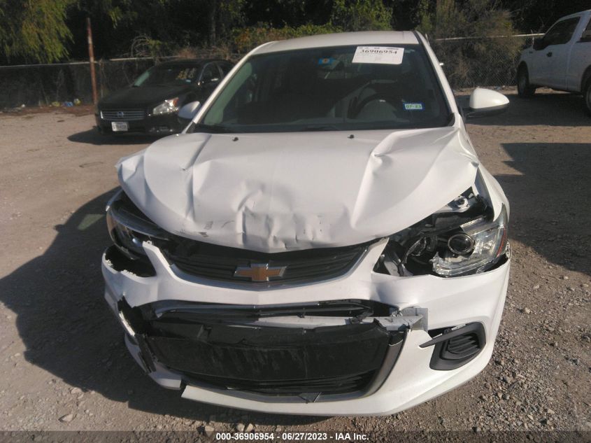 2017 CHEVROLET SONIC LT - 1G1JG6SH1H4175585