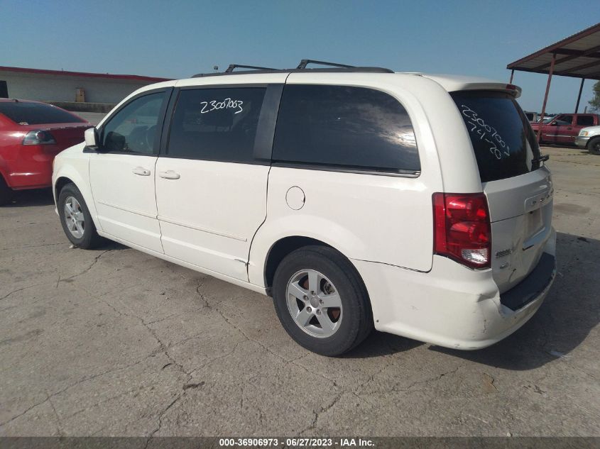 2013 DODGE GRAND CARAVAN SXT - 2C4RDGCGXDR536947