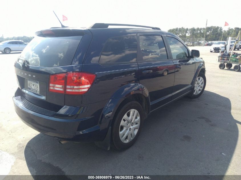 2017 DODGE JOURNEY SE - 3C4PDCAB6HT601416