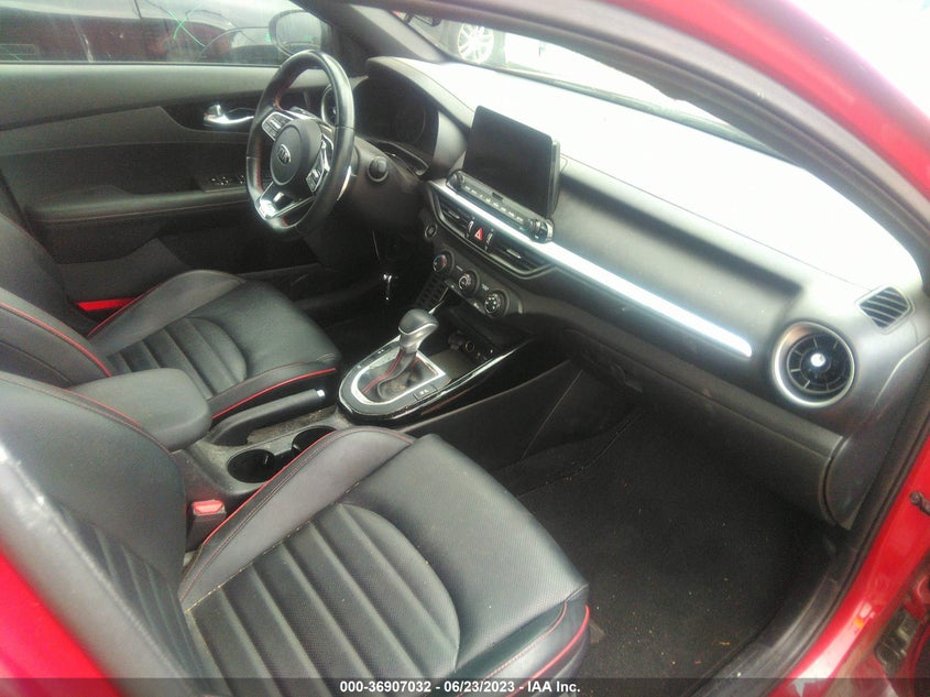 VIN 3KPF44ACXME394697 2021 KIA FORTE GT