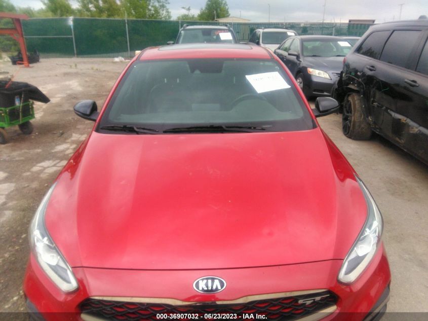 VIN 3KPF44ACXME394697 2021 KIA FORTE GT