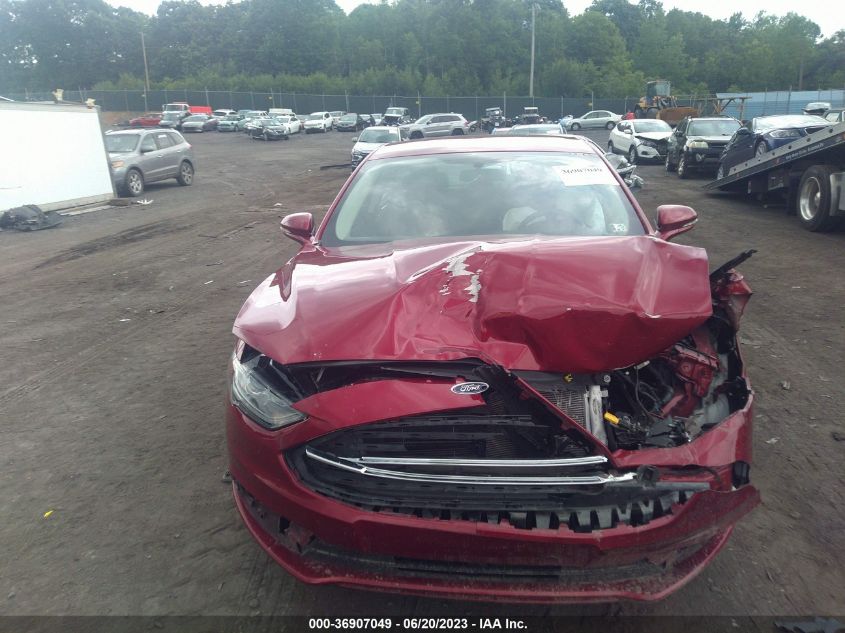 2017 FORD FUSION SE - 3FA6P0HD0HR320451