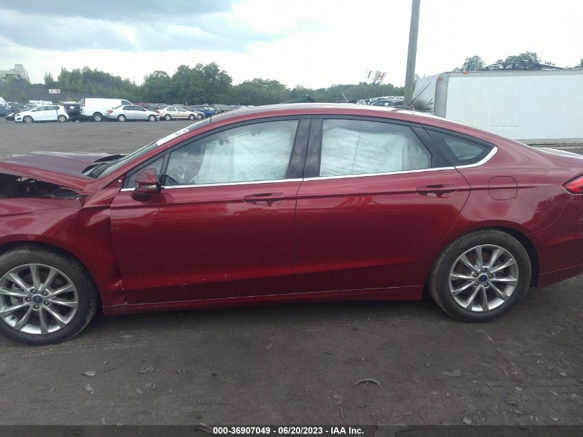 2017 FORD FUSION SE - 3FA6P0HD0HR320451