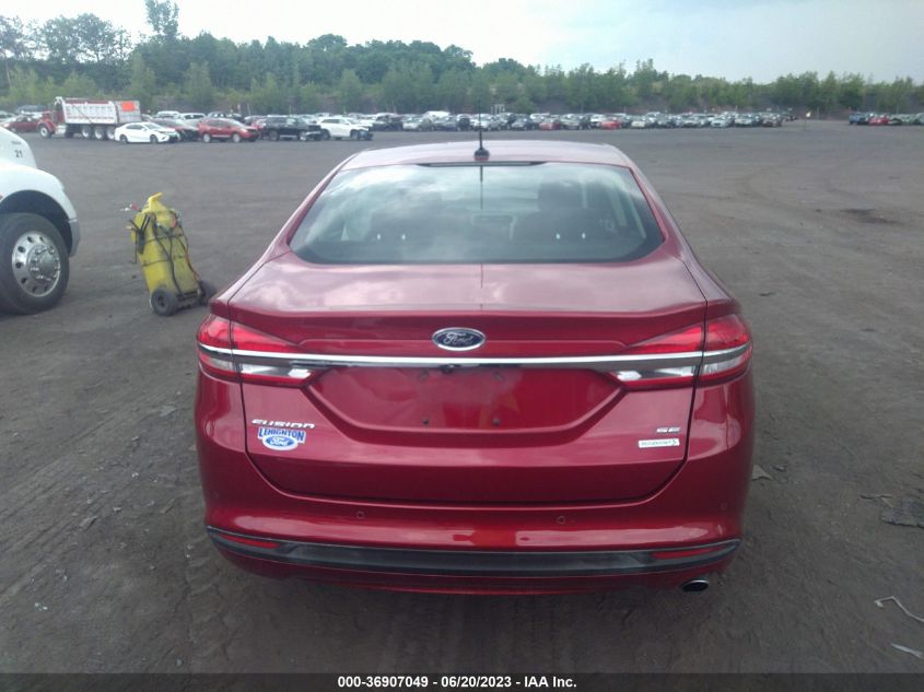 2017 FORD FUSION SE - 3FA6P0HD0HR320451