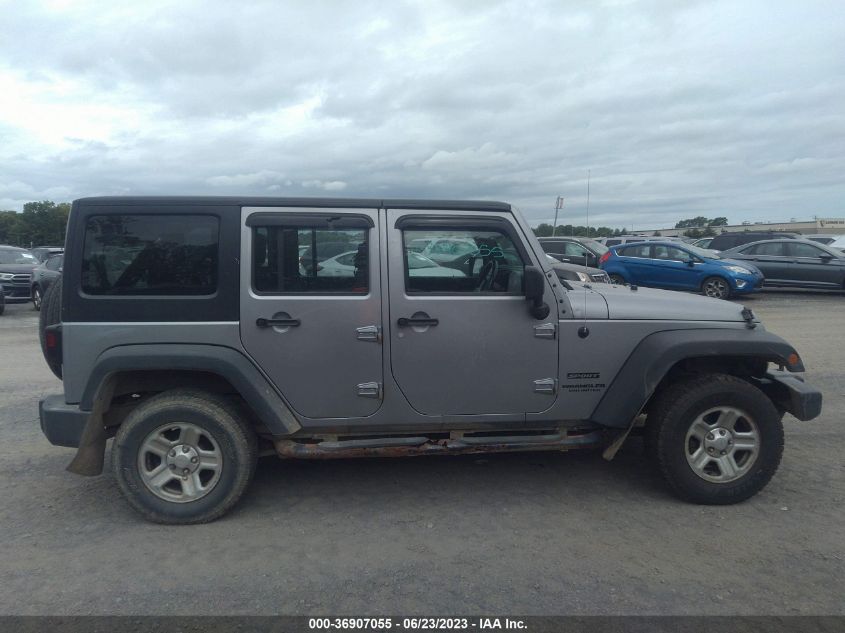 2016 JEEP WRANGLER UNLIMITED SPORT RHD - 1C4BJWKGXGL315786