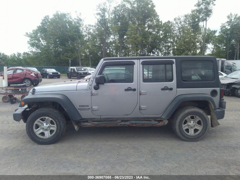 2016 JEEP WRANGLER UNLIMITED SPORT RHD - 1C4BJWKGXGL315786