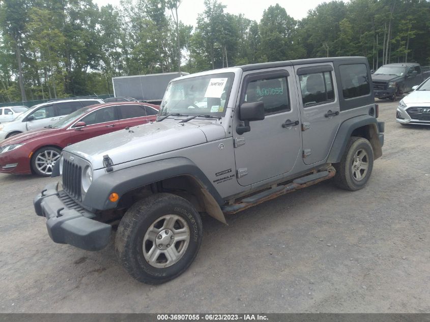 2016 JEEP WRANGLER UNLIMITED SPORT RHD - 1C4BJWKGXGL315786