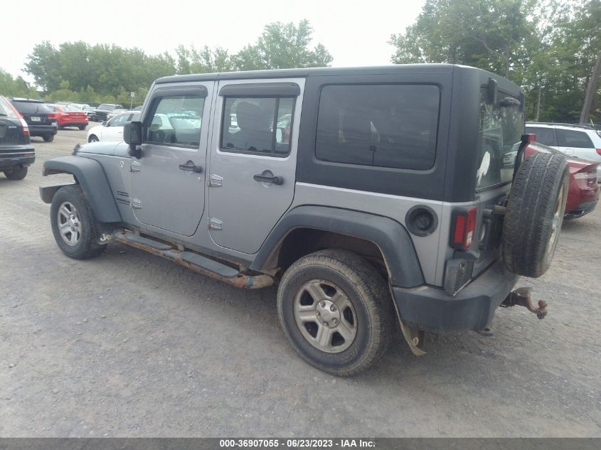 2016 JEEP WRANGLER UNLIMITED SPORT RHD - 1C4BJWKGXGL315786