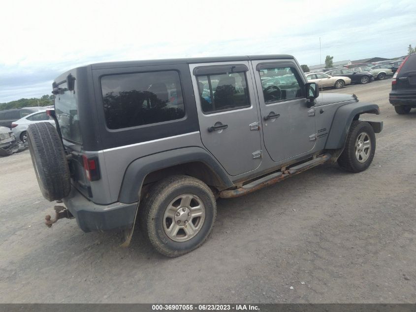2016 JEEP WRANGLER UNLIMITED SPORT RHD - 1C4BJWKGXGL315786