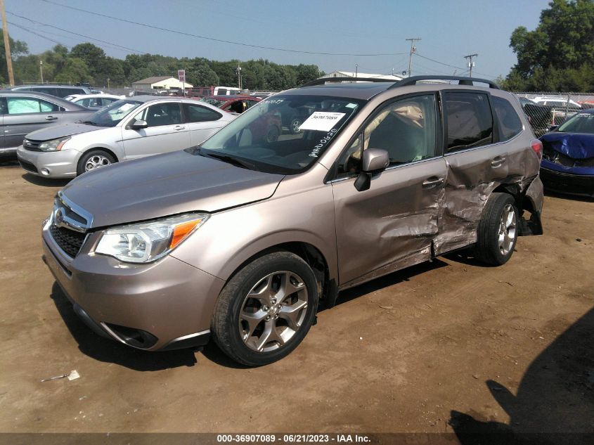 2015 SUBARU FORESTER 2.5I TOURING - JF2SJAWC5FH554742