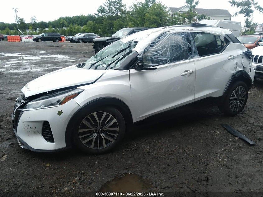 VIN 3N1CP5CV4ML484408 2021 NISSAN KICKS SV