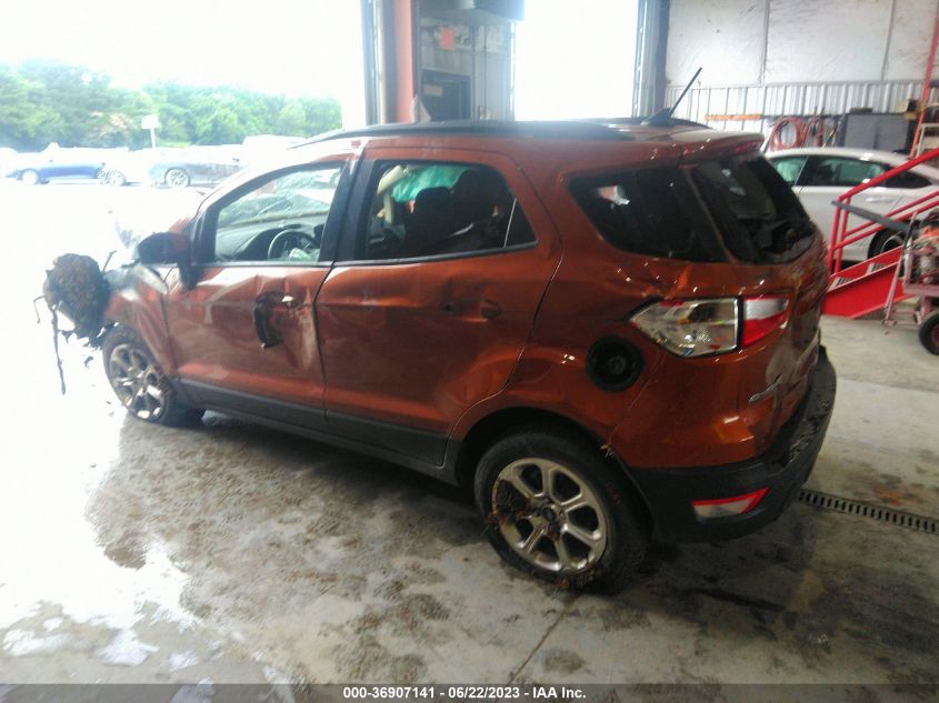 2018 FORD ECOSPORT SE - MAJ3P1TE6JC191886