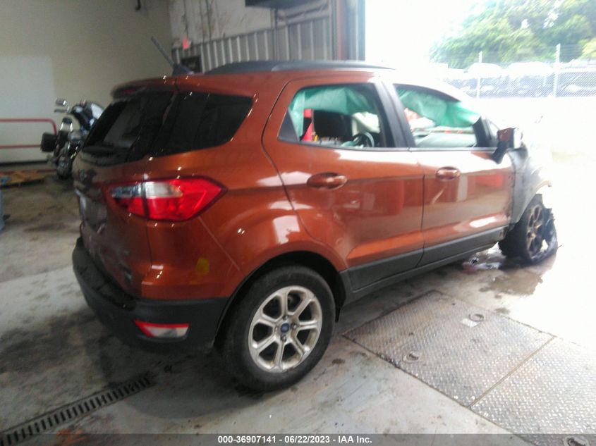 2018 FORD ECOSPORT SE - MAJ3P1TE6JC191886