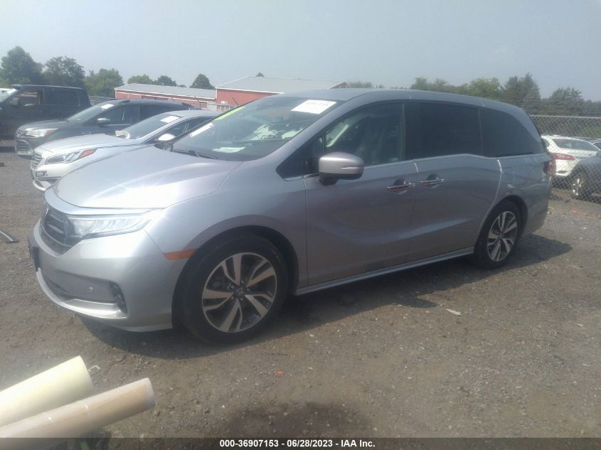 5FNRL6H86NB012335 2022 HONDA ODYSSEY - Image 2