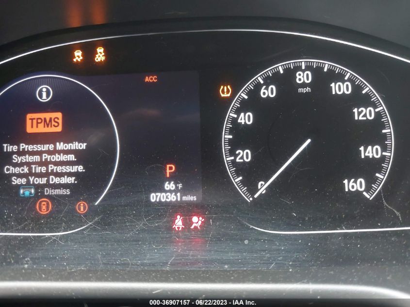 2019 HONDA ACCORD SEDAN LX 1.5T - 1HGCV1F16KA045544