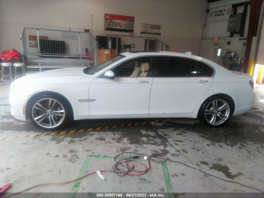 2014 BMW 7 SERIES 740LI XDRIVE - WBAYF4C5XED281706
