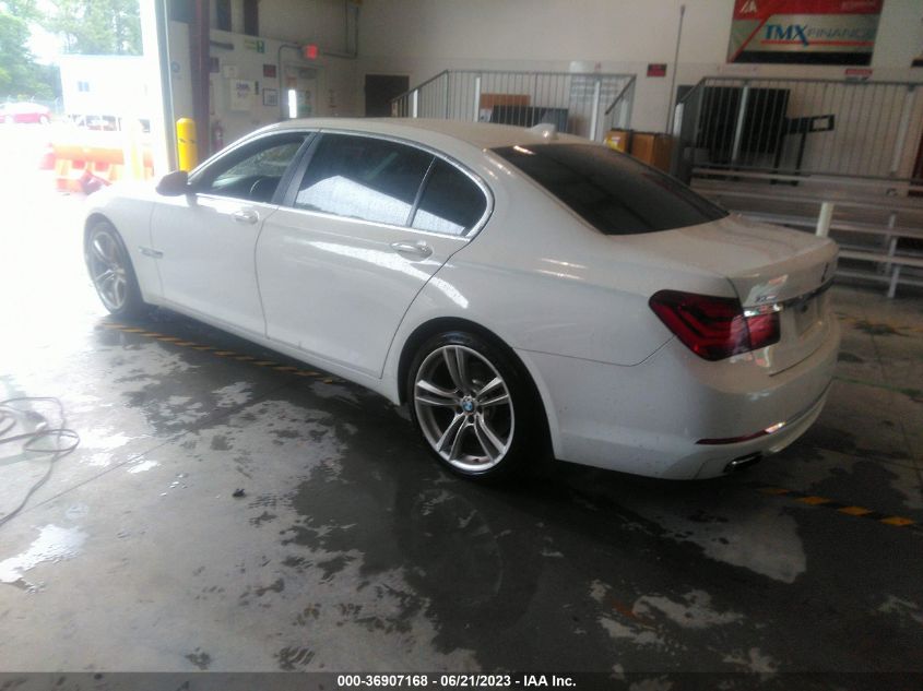 2014 BMW 7 SERIES 740LI XDRIVE - WBAYF4C5XED281706