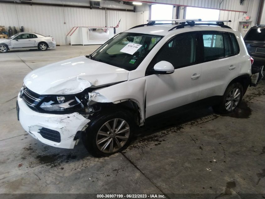 2018 VOLKSWAGEN TIGUAN LIMITED WVGBV7AX2JK004731