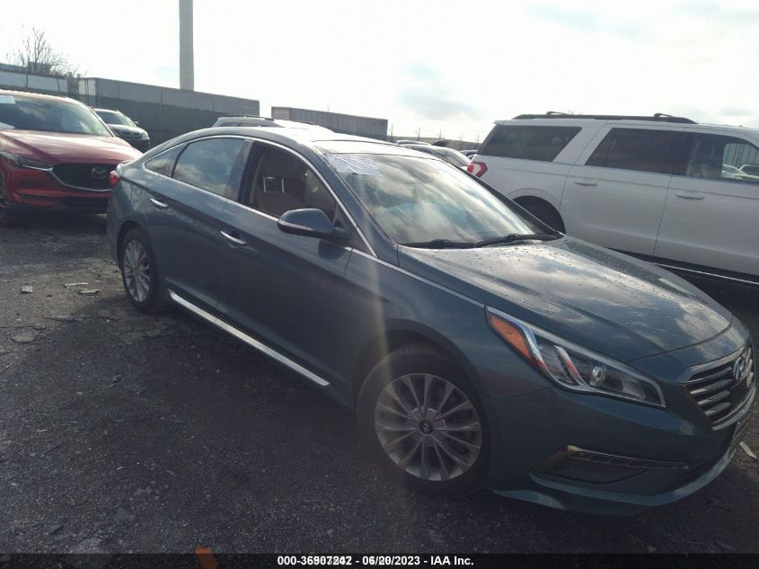 2015 HYUNDAI SONATA 2.4L LIMITED - 5NPE34AFXFH106927