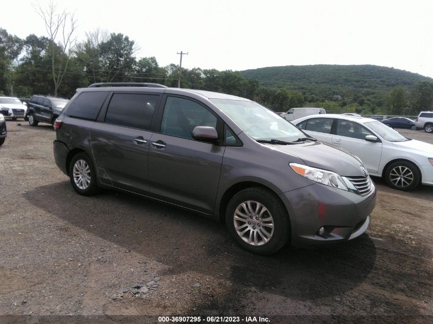 2015 TOYOTA SIENNA XLE/XLE AAS/LTD - 5TDYK3DCXFS631461