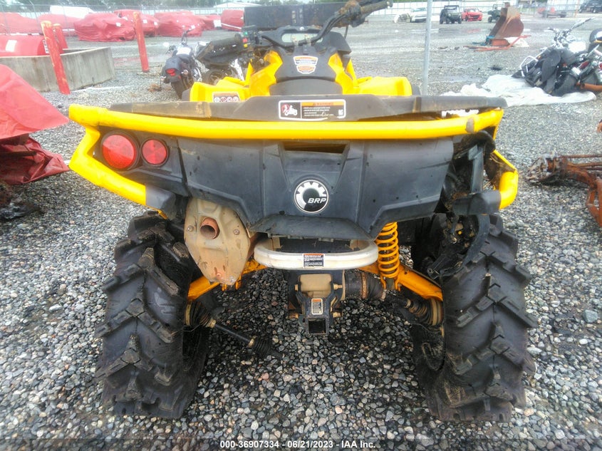 VIN 3JBLWAU41MJ002698 2021 CAN-AM OUTLANDER X MR 850