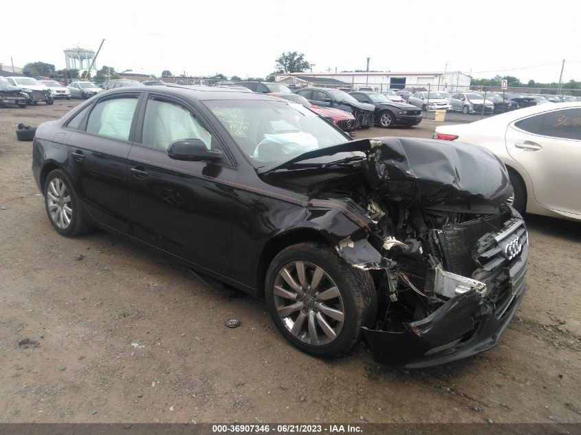 2014 AUDI A4 PREMIUM - WAUBFAFL0EN010100