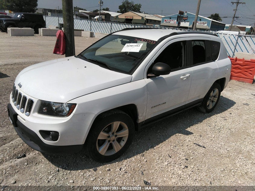 VIN 1C4NJCBA8HD146502 2017 JEEP COMPASS SPORT