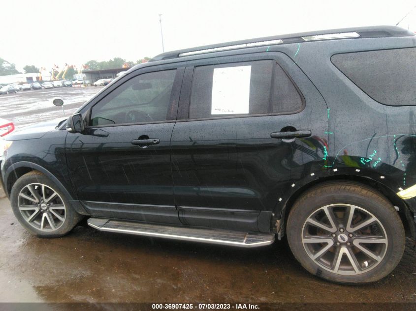 2015 FORD EXPLORER XLT - 1FM5K8D89FGB00849