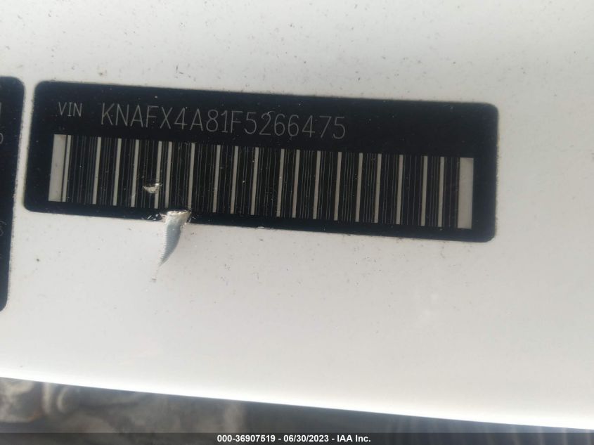 2015 KIA FORTE EX - KNAFX4A81F5266475