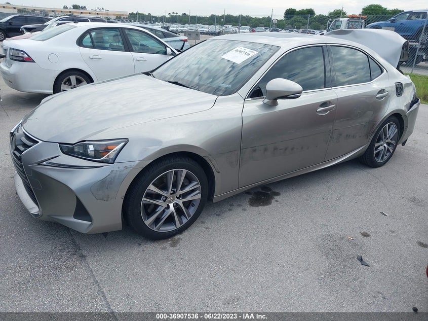 VIN JTHBA1D24J5069736 2018 LEXUS IS IS 300