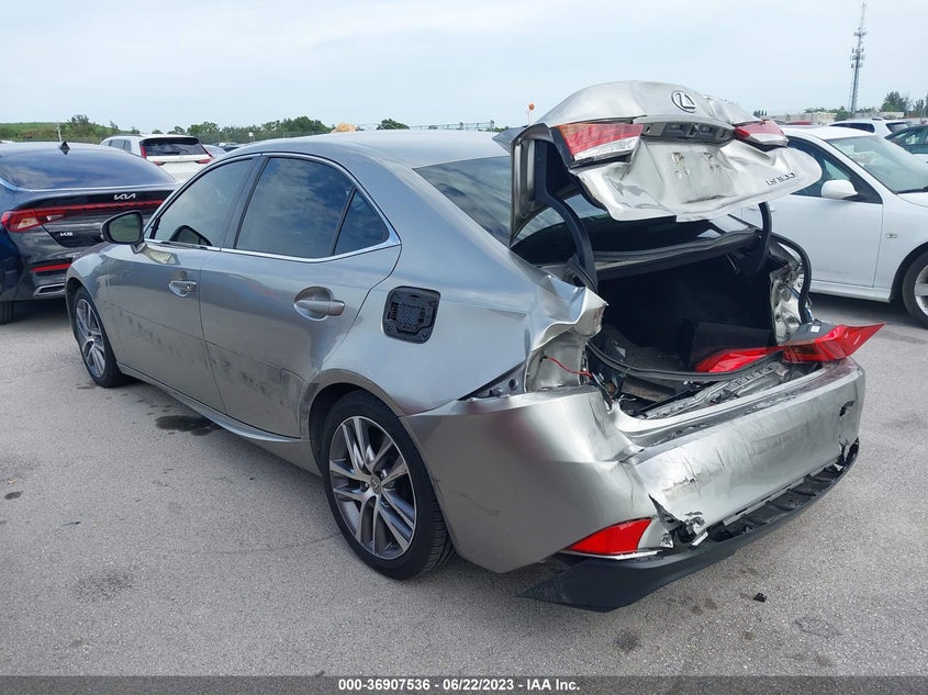 VIN JTHBA1D24J5069736 2018 LEXUS IS IS 300