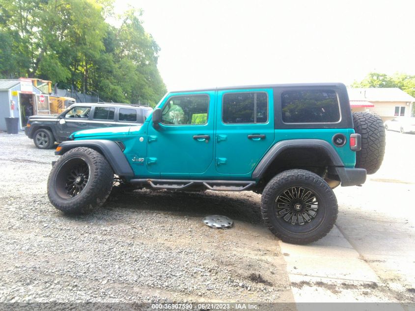 2020 JEEP WRANGLER UNLIMITED SPORT - 1C4HJXDN1LW230565
