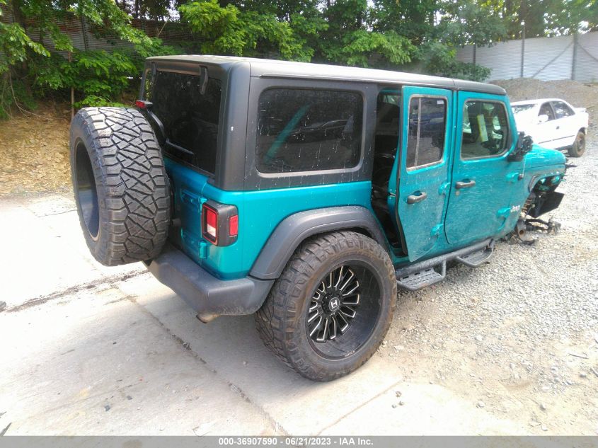 2020 JEEP WRANGLER UNLIMITED SPORT - 1C4HJXDN1LW230565