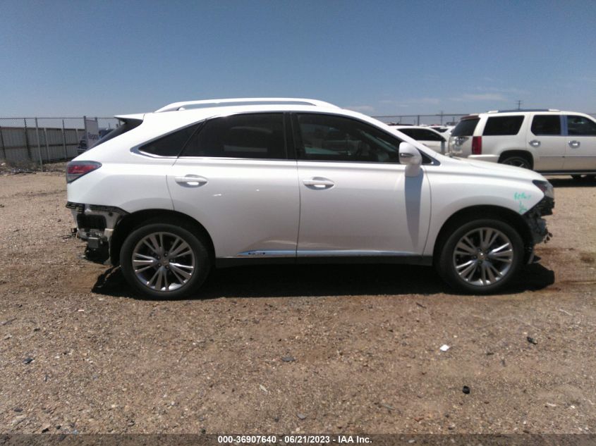 2014 LEXUS RX 450H - JTJBC1BA6E2458419