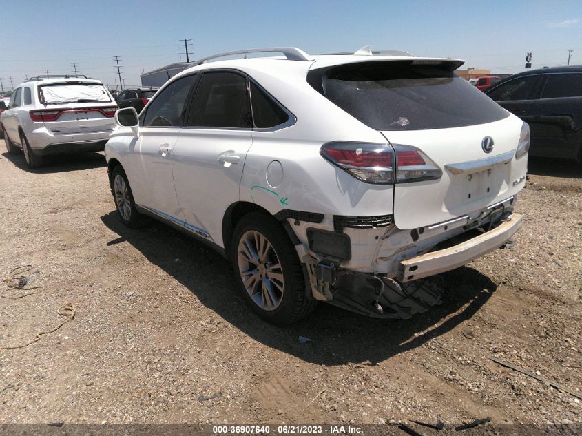 2014 LEXUS RX 450H - JTJBC1BA6E2458419