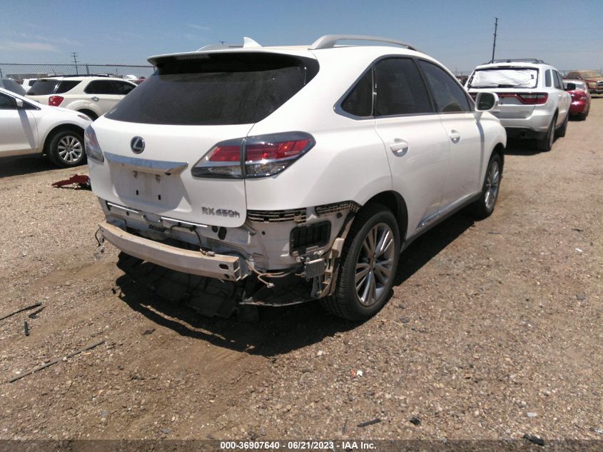 2014 LEXUS RX 450H - JTJBC1BA6E2458419