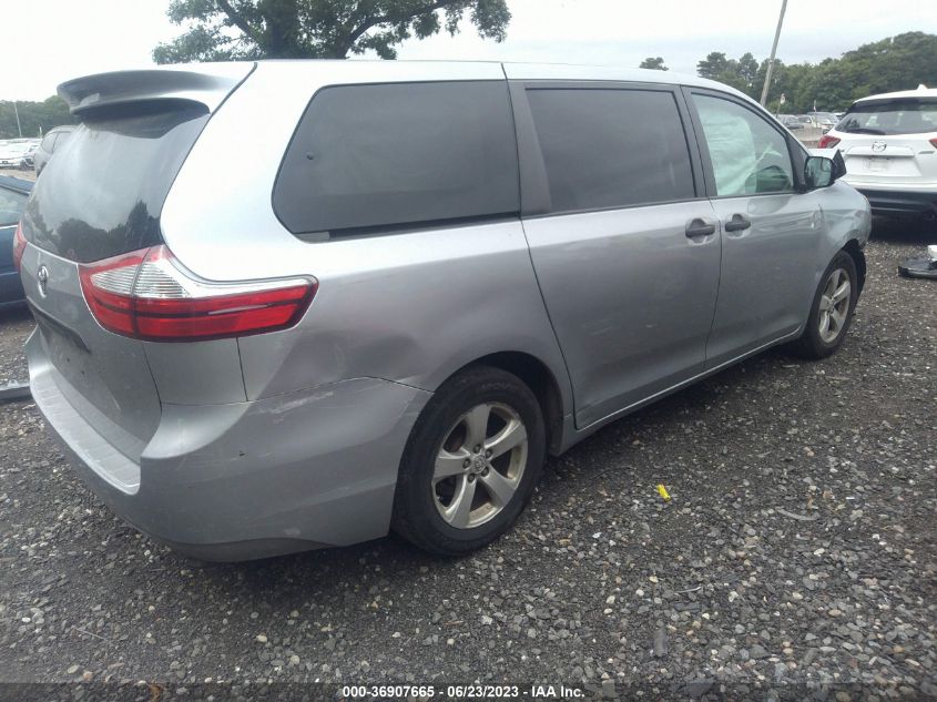 5TDZK3DC0GS723104 2016 TOYOTA SIENNA, photo no. 4