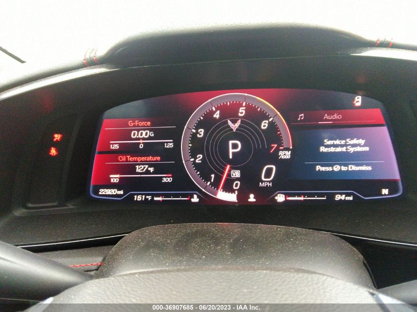 2021 CHEVROLET CORVETTE 1LT - 1G1YA2D47M5118654