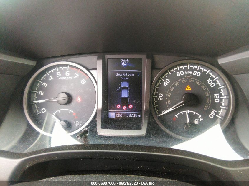 2018 TOYOTA TACOMA DBL CAB/SR/TRDSPT/OR/PRO - 5TFCZ5AN1JX156969