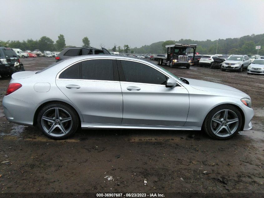 2018 MERCEDES-BENZ C 300 4MATIC - WDDWF4KB7JR416192