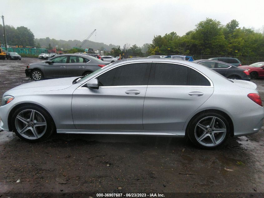 2018 MERCEDES-BENZ C 300 4MATIC - WDDWF4KB7JR416192