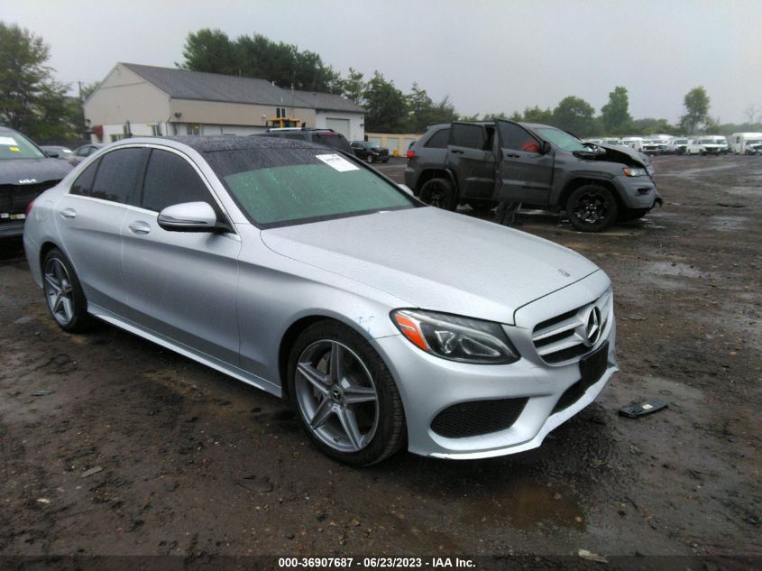 2018 MERCEDES-BENZ C 300 4MATIC - WDDWF4KB7JR416192