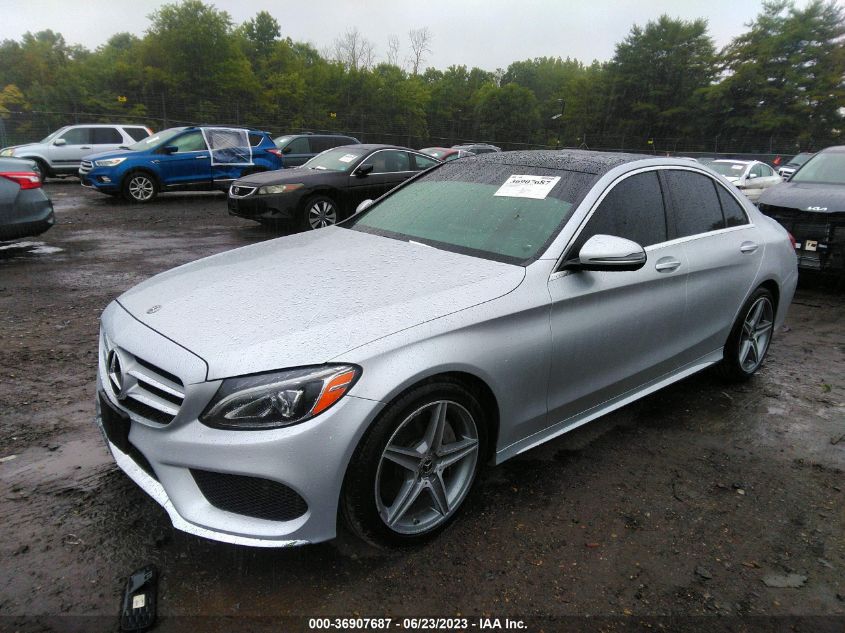 2018 MERCEDES-BENZ C 300 4MATIC - WDDWF4KB7JR416192