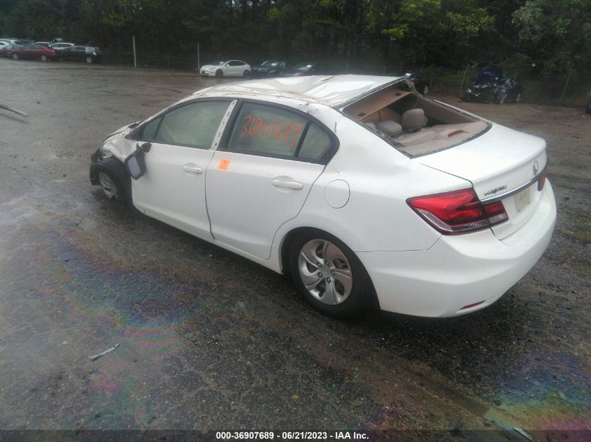 2015 HONDA CIVIC SEDAN LX - 19XFB2F5XFE298494