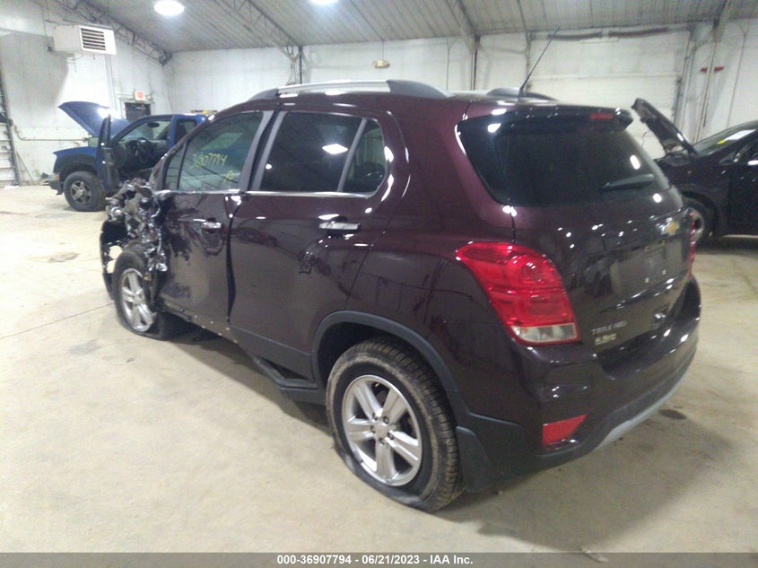VIN KL7CJPSB3LB353579 2020 CHEVROLET TRAX 1LT