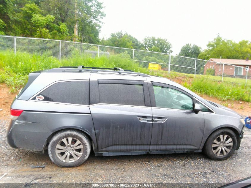 2014 HONDA ODYSSEY EX-L - 5FNRL5H63EB104589