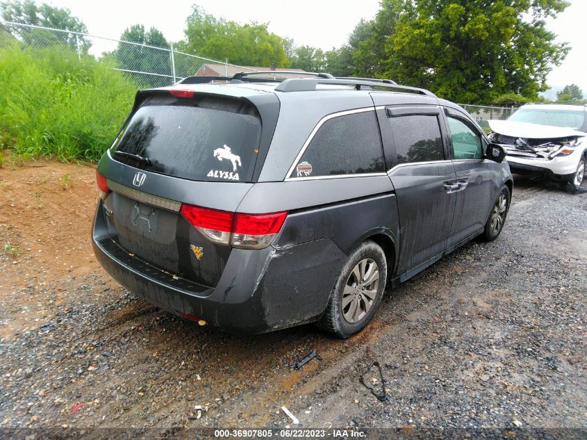 2014 HONDA ODYSSEY EX-L - 5FNRL5H63EB104589