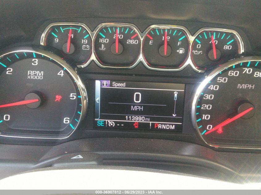 2016 CHEVROLET SILVERADO 1500 LTZ - 1GCVKSEC3GZ177713