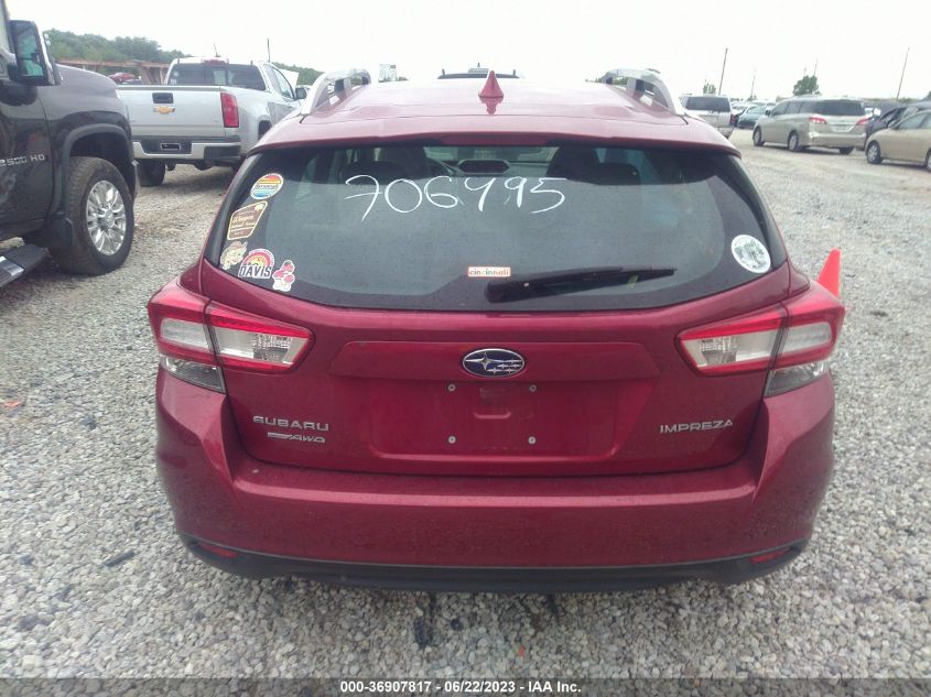2018 SUBARU IMPREZA PREMIUM - 4S3GTAB62J3706495